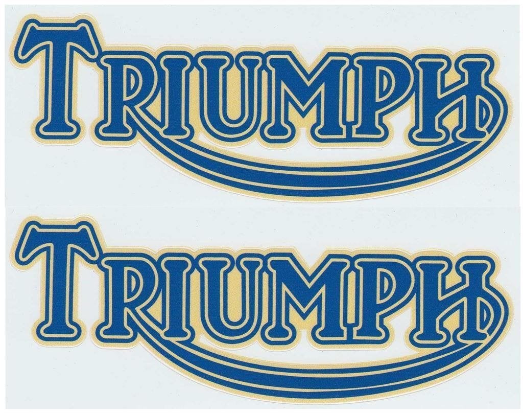 Triumph sticker set #1, Motoren, Accessoires | Stickers, Verzenden