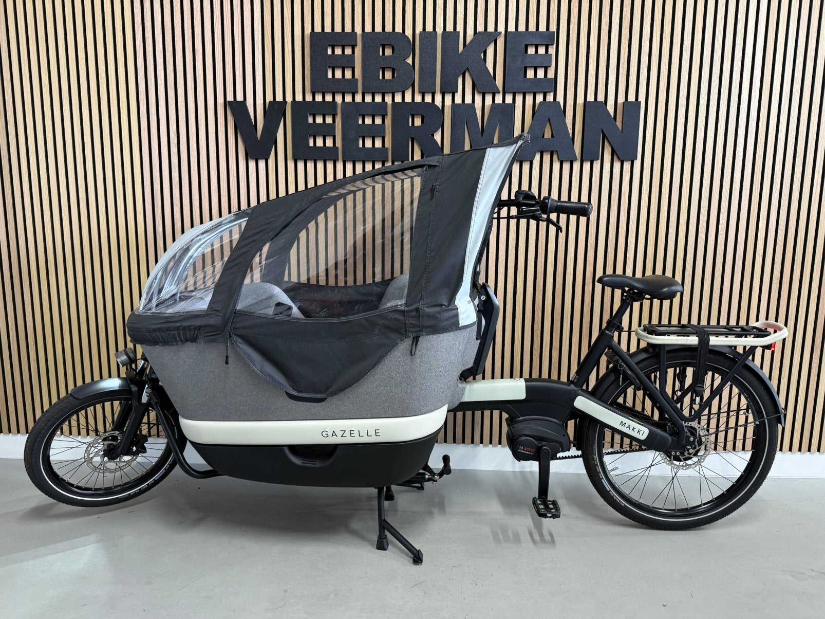 Gazelle Makki Bosch performance Nieuwstaat 490KM MJ 2023, Fietsen en Brommers, Fietsen | Bakfietsen, Ophalen, Zo goed als nieuw