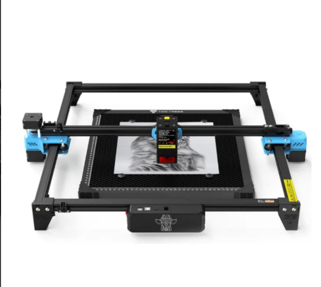 Twotrees TTS-20 Pro 20W Laser Engraver + Honeycomb 40x40cm, Ophalen of Verzenden, Zo goed als nieuw