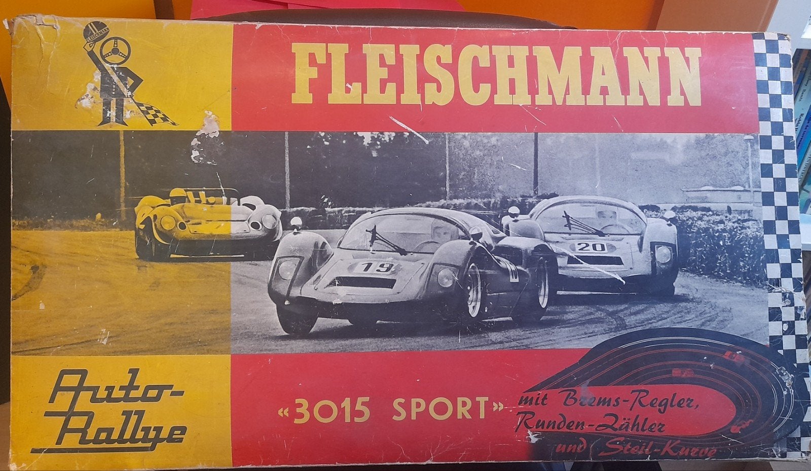 Fleismann 3015 sport Racebaan., Ophalen, Fleischmann, Elektrisch, Racebaan