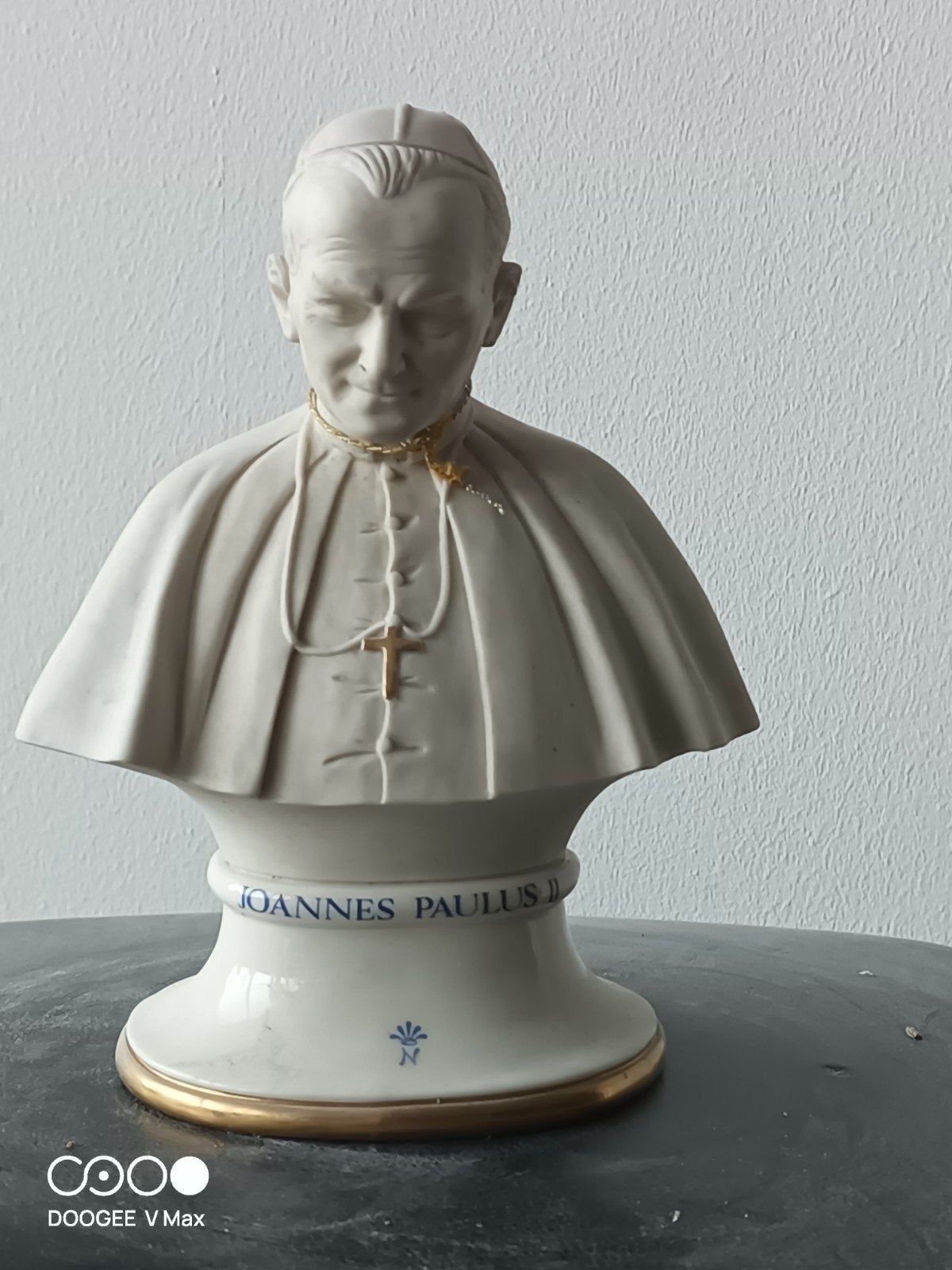 Beeldje Paus Johannes Paulus II - Capodimonte Porselein, Ophalen of Verzenden