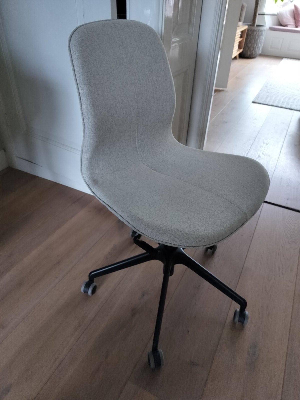 Langfjall Gunnared beige IKEA bureaustoel, Huis en Inrichting, Ophalen, Zo goed als nieuw, Beige, Bureaustoel