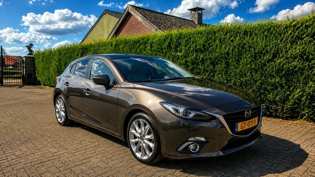 Mazda 3 2.0 Skyactiv-g 165 2015 Bruin, Auto's, Mazda, Voorwielaandrijving, 1998 cc, Bruin, Handgeschakeld