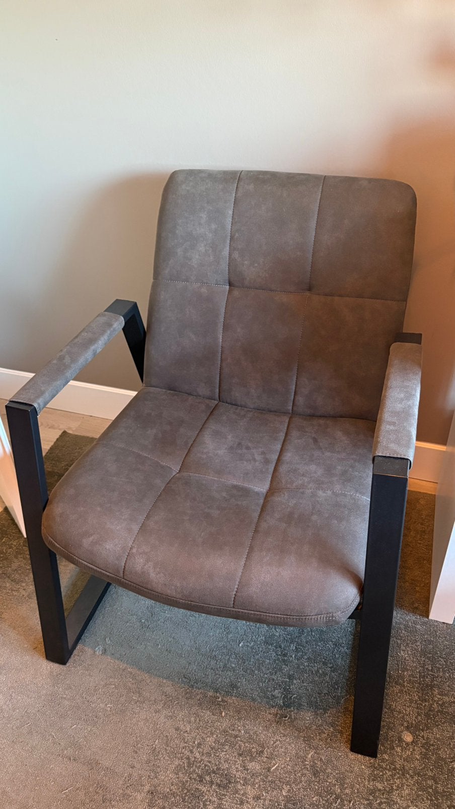 Industriële fauteuil, Ophalen, Zo goed als nieuw, 75 tot 100 cm, 50 tot 75 cm
