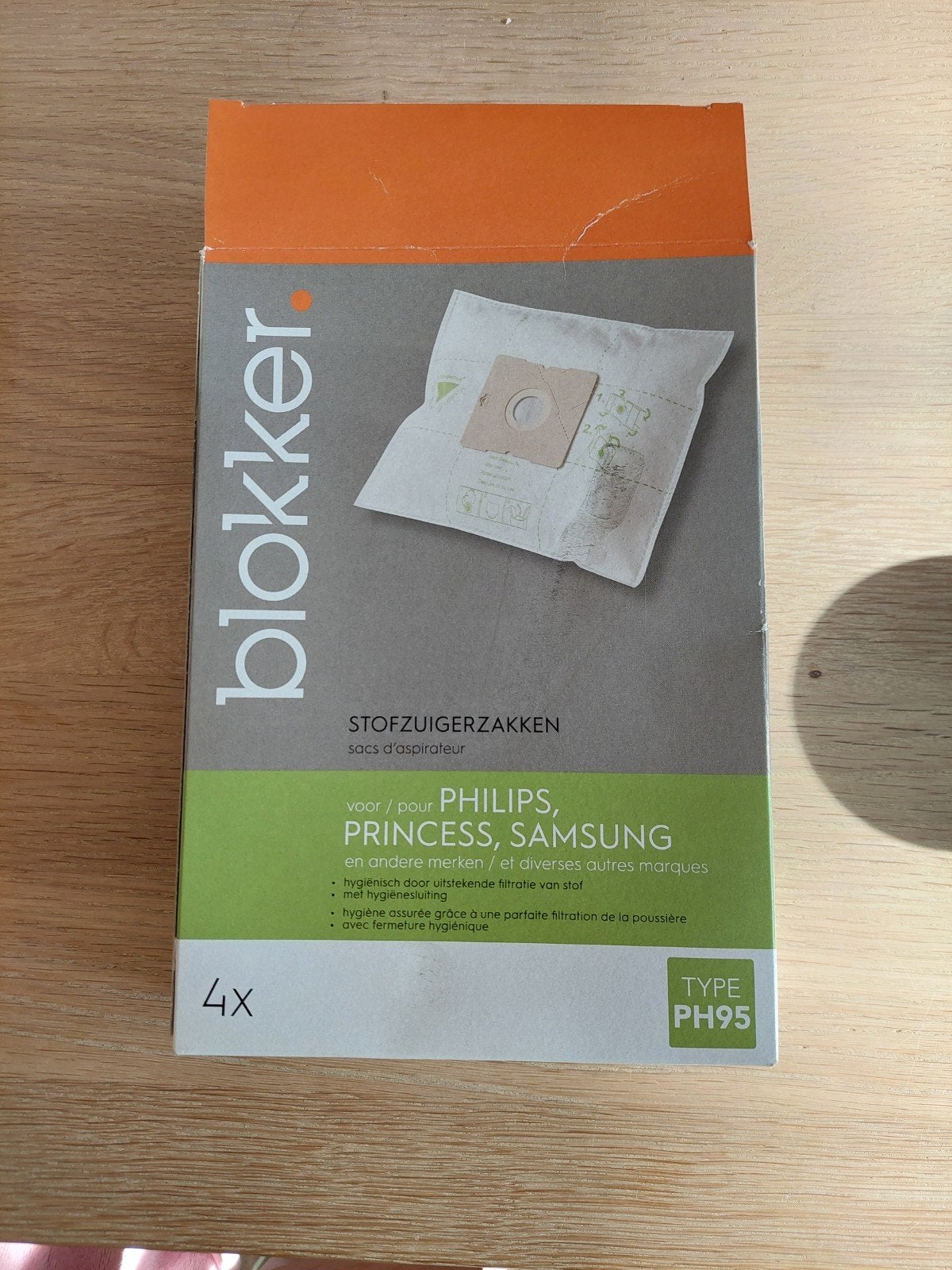 Blokker Stofzuigerzakken Type PH95, Overige typen, Nieuw, Ophalen, Stofzak