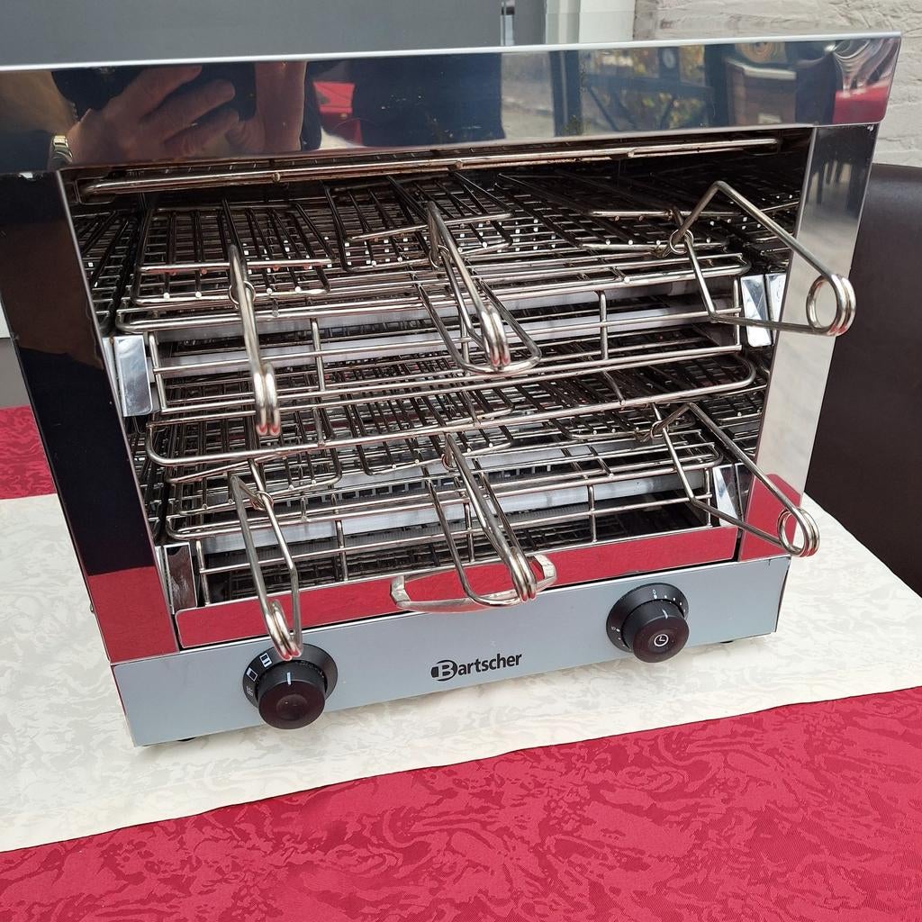Tosti apparaat horeca kwaliteit, Witgoed en Apparatuur, Broodroosters, Ophalen