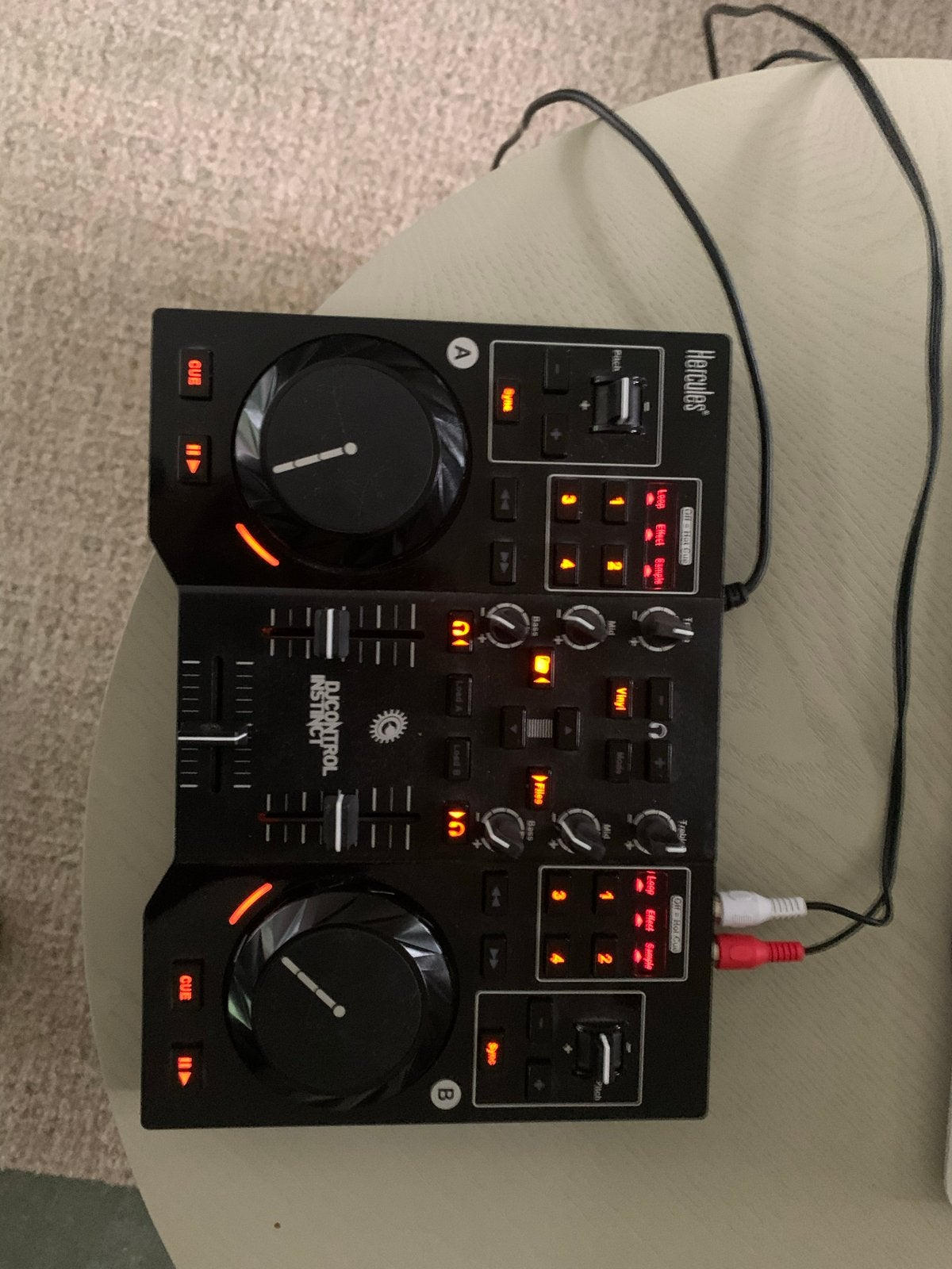 Hercules DJControl Instinct DJ-controller, Muziek en Instrumenten, Ophalen, Gebruikt, Dj-set, Overige merken
