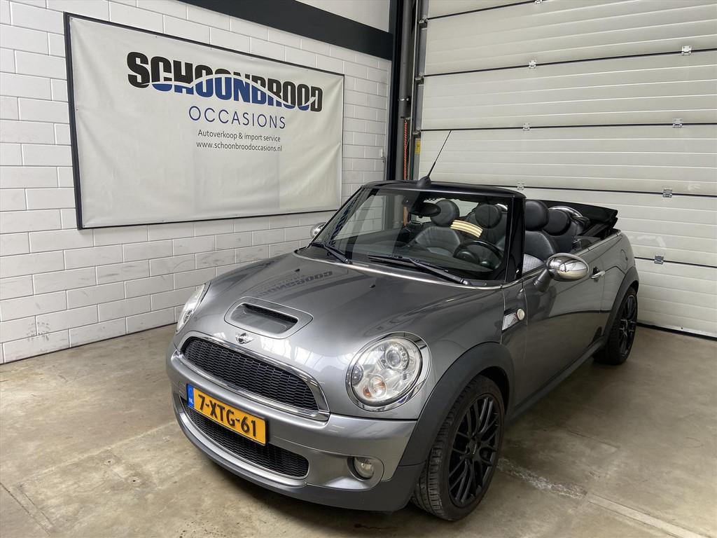 Mini Mini 1.6 COOPER S CABRIO, Auto's, Mini, Gebruikt, Zwart, 4 cilinders, Cabriolet