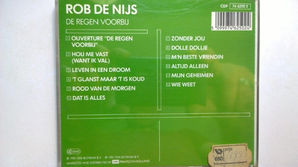 Rob de Nijs - De Regen Voorbij, Ophalen of Verzenden, Zo goed als nieuw, Pop, Album