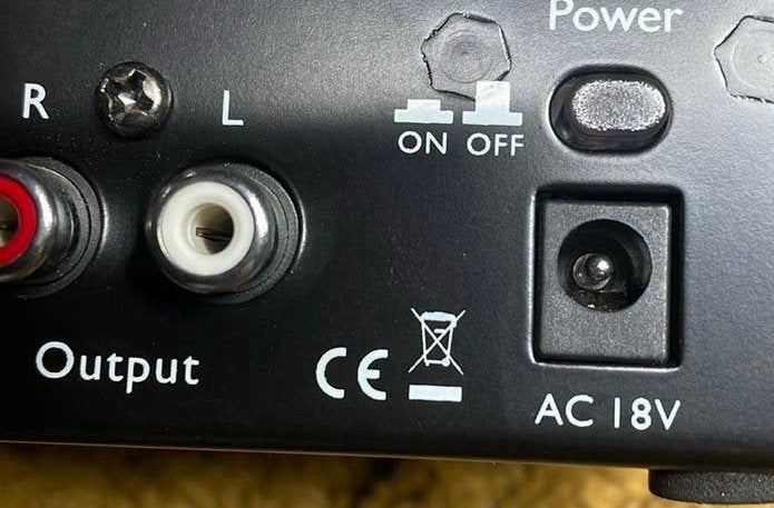 DAP Audio PRE-101 Phono RIAA Equalized Pre-amp, Ophalen, Zo goed als nieuw, Minder dan 60 watt, Overige merken