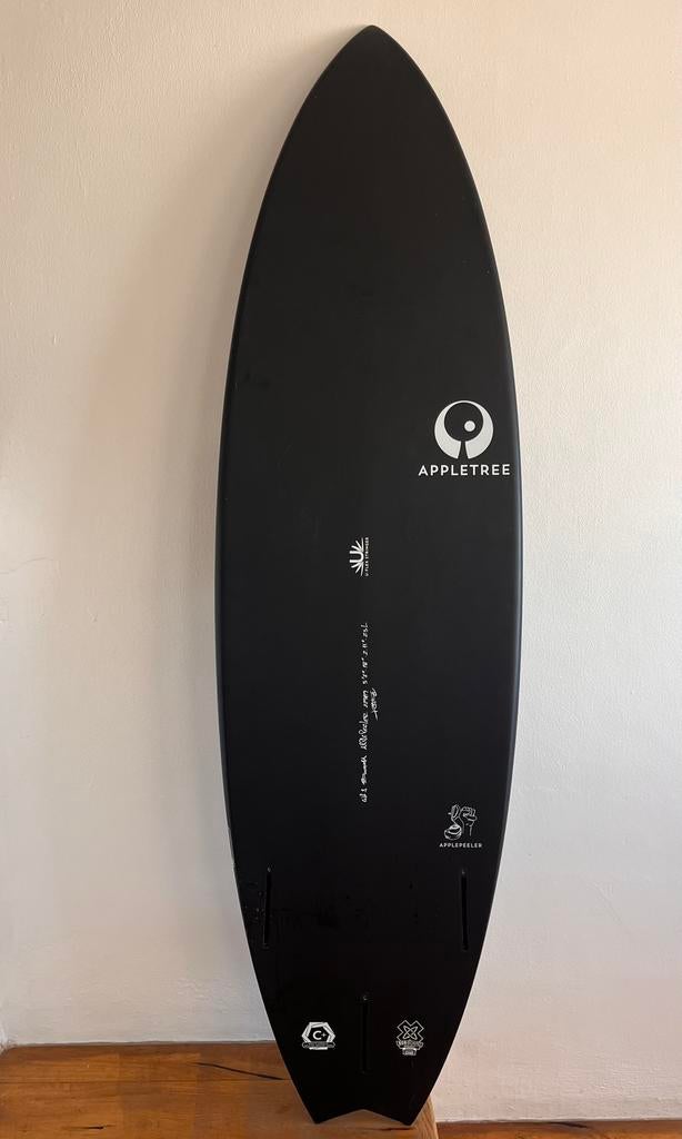 Nieuwe Appletree Peeler 5'7 (s-glass ultra light, 1,700 eur), Directional, Ophalen of Verzenden, Nieuw