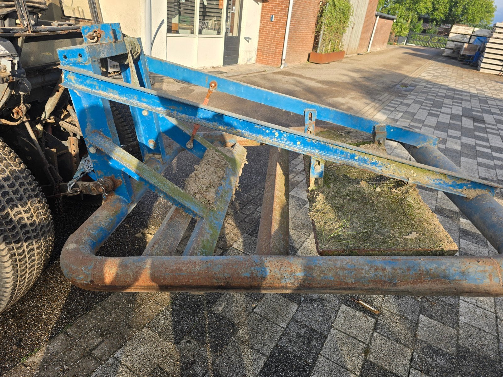 Sleep voor paardenbak