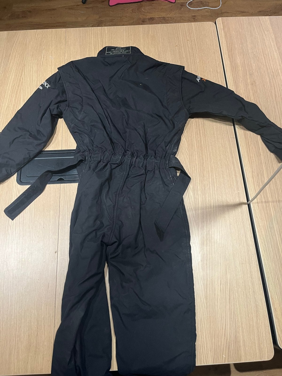 Zwart Arroxx Kart Overall CIK-FIA Level 2 Maat 54, Ophalen of Verzenden, Gebruikt, Kleding of Schoenen
