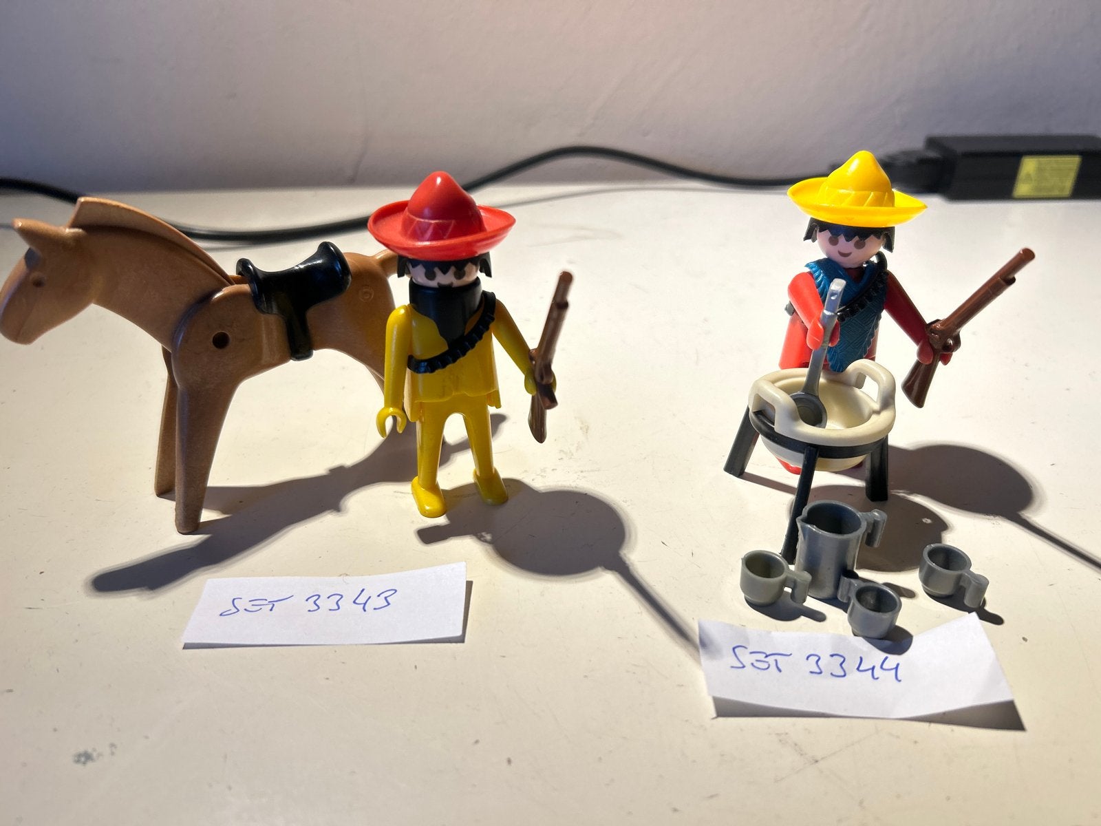 Playmobil Western Sets 3343 en 3344 Mexicanen, Ophalen of Verzenden, Gebruikt, Jongen of Meisje