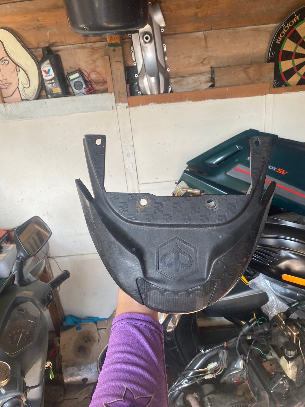 Zip sp achterspoiler, Ophalen of Verzenden, Overige typen, Piaggio