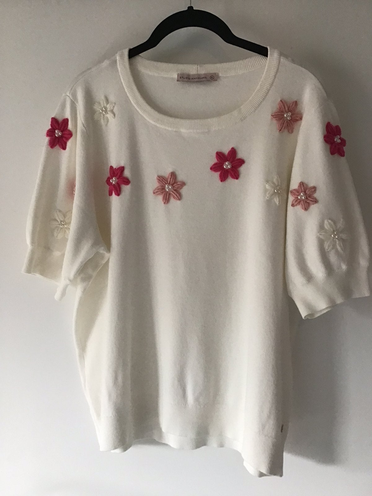 Studio Anneloes Mayra truitje zgan, Wit, Maat 46/48 (XL) of groter, Ophalen of Verzenden, Zo goed als nieuw