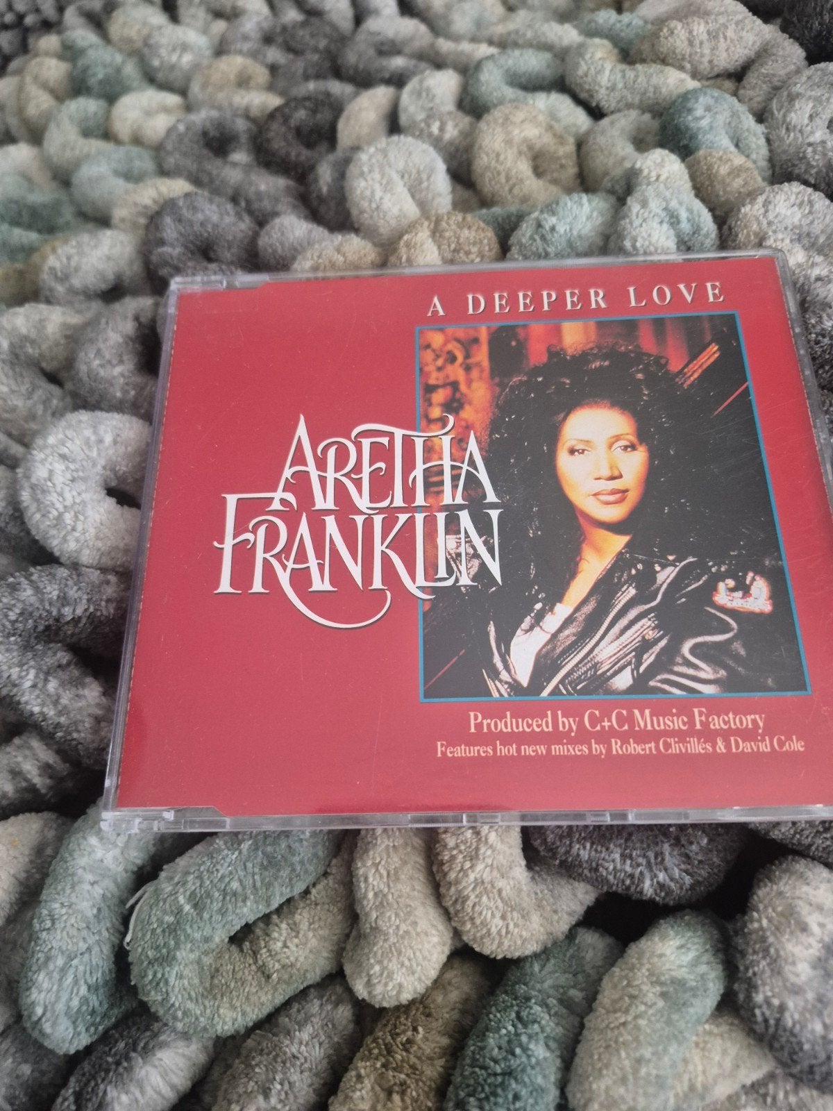 Aretha Franklin - A Deeper Love CD Single (1994), Cd's en Dvd's, Cd's | Pop, Gebruikt, Pop, Single, Inclusief doosje, Ophalen of Verzenden