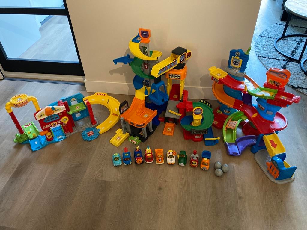 Grote set Vtech Toet Toet auto’s!, Ophalen, Gebruikt, 2 tot 4 jaar