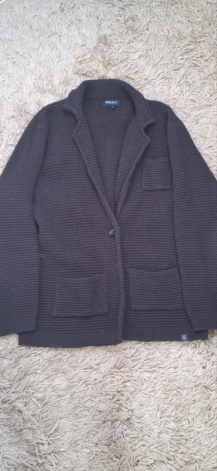 Ferlucci vest/Jasje XL, Ferlucci, Blauw, Maat 56/58 (XL), Ophalen of Verzenden
