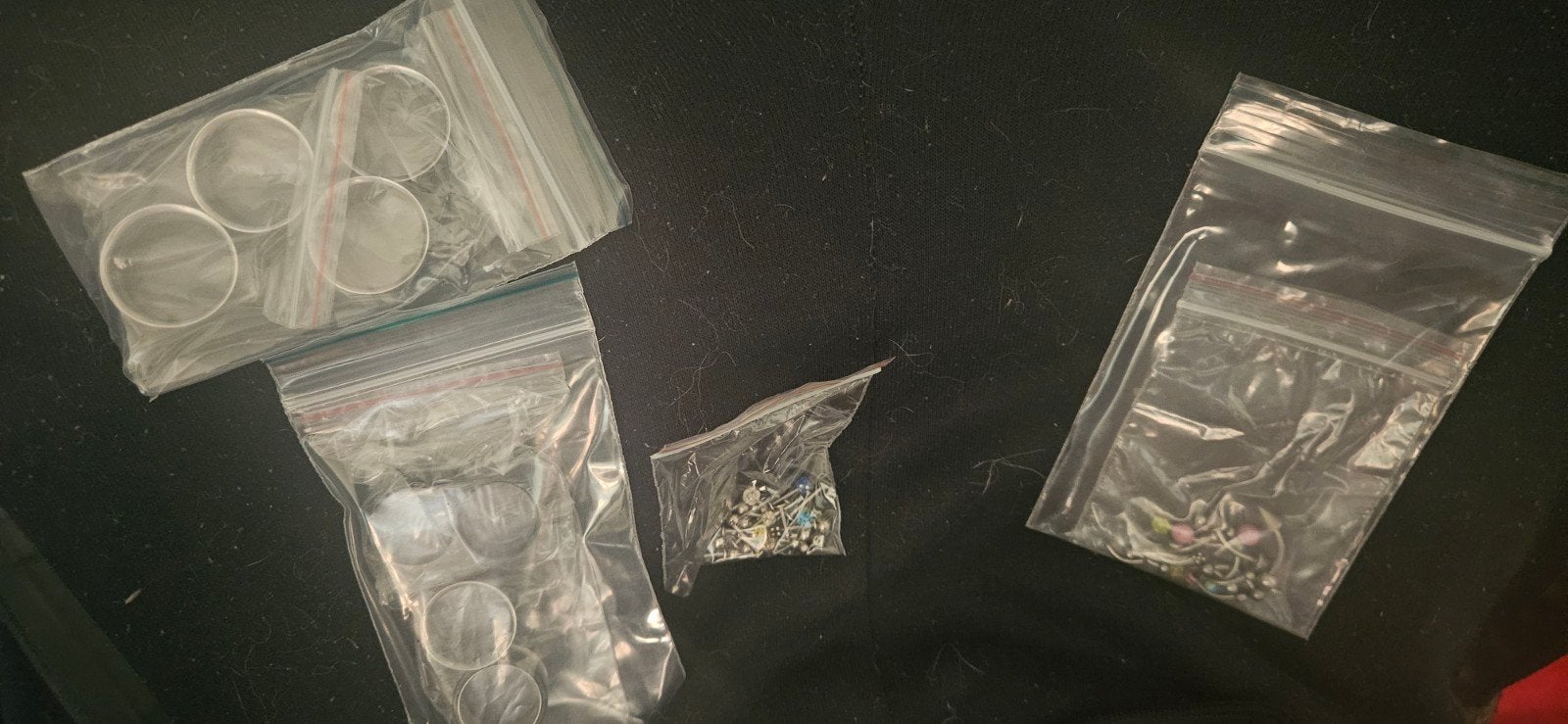 Diverse piercings te koop, Ophalen of Verzenden, Zo goed als nieuw, Overige typen