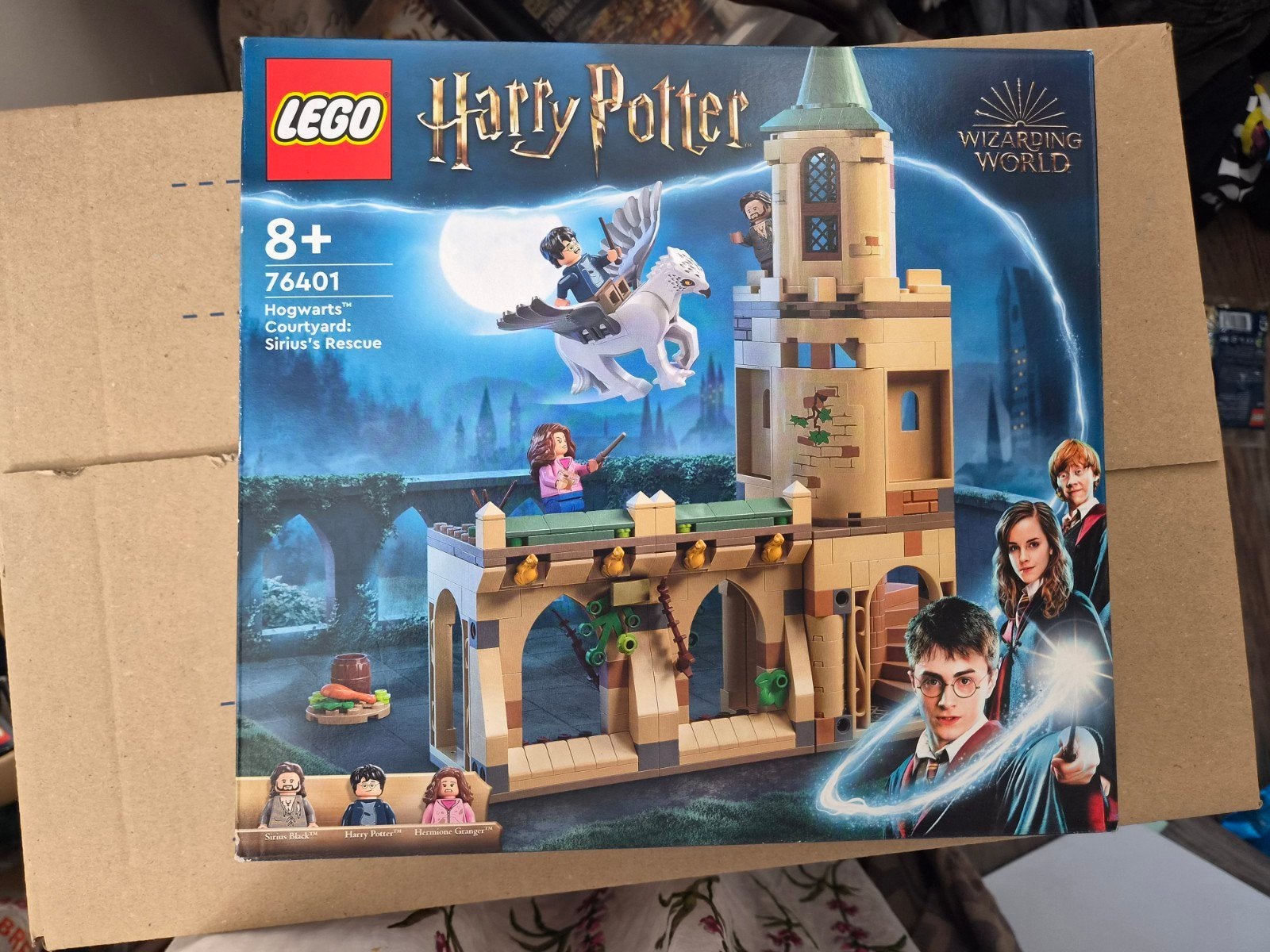 LEGO Harry Potter 76401 Hogwarts Binnenplaats: Sirius' Reddi, Inclusief minifiguren, Lego, Harry Potter, Ophalen of Verzenden