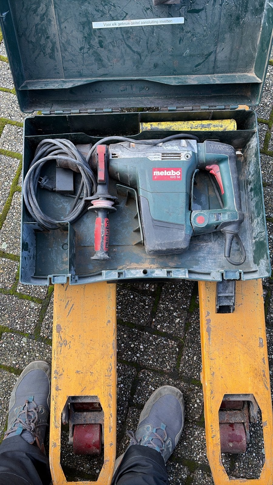 Metabo KHS 56 Boorhamer - Gebruikt, Ophalen, Boor- en/of Breekhamer, Klopboormechanisme, Gebruikt