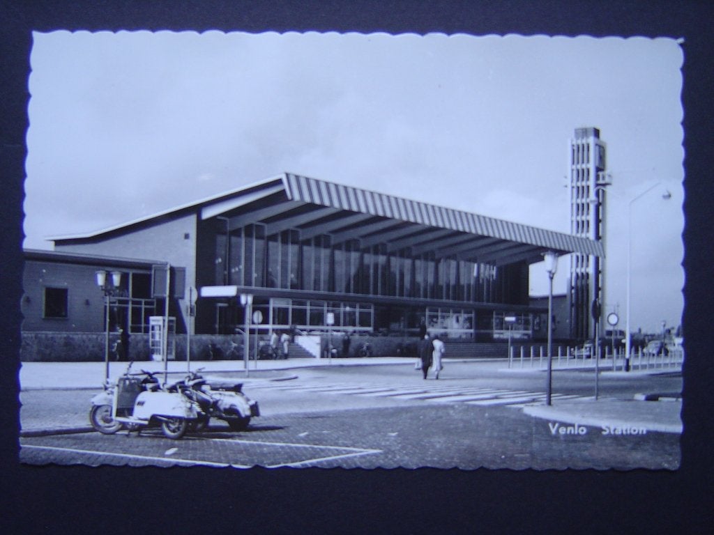 Venlo station scooters telefoon-cel 1969, Ophalen of Verzenden, 1960 tot 1980, Limburg