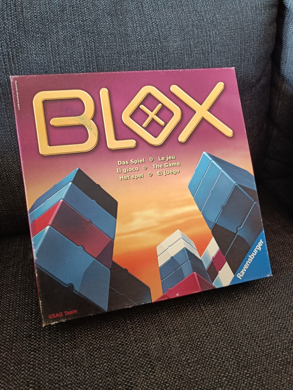 Blox bordspel Ravensburger - Strategisch bouwspel, Een of twee spelers, Ophalen of Verzenden, Zo goed als nieuw, Ravensburger