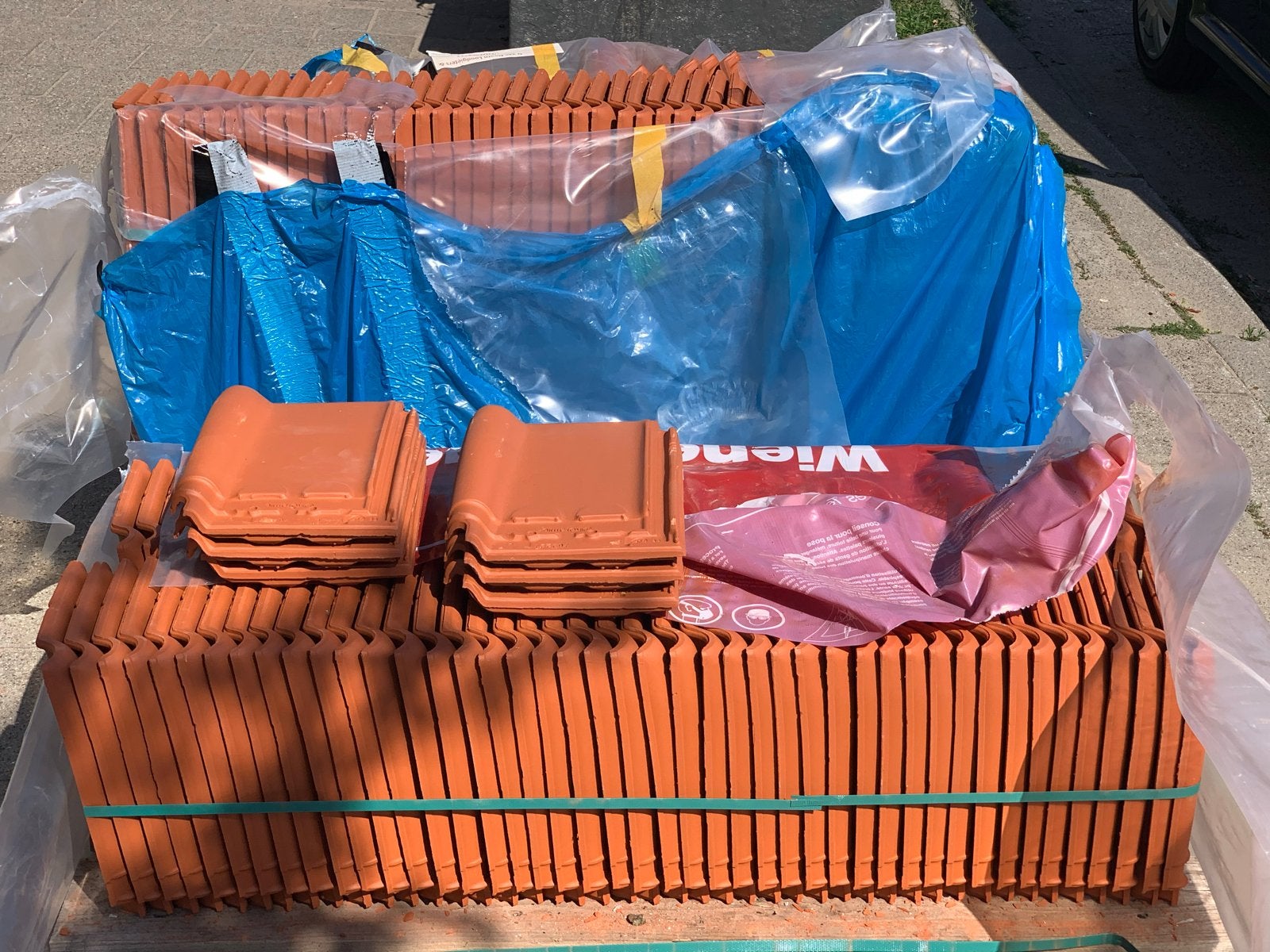 Wienerberger Koramic Stormpan 44 Natuurrood - Nieuw, Ophalen, Steen of Klei, Nieuw, 15 m² of meer