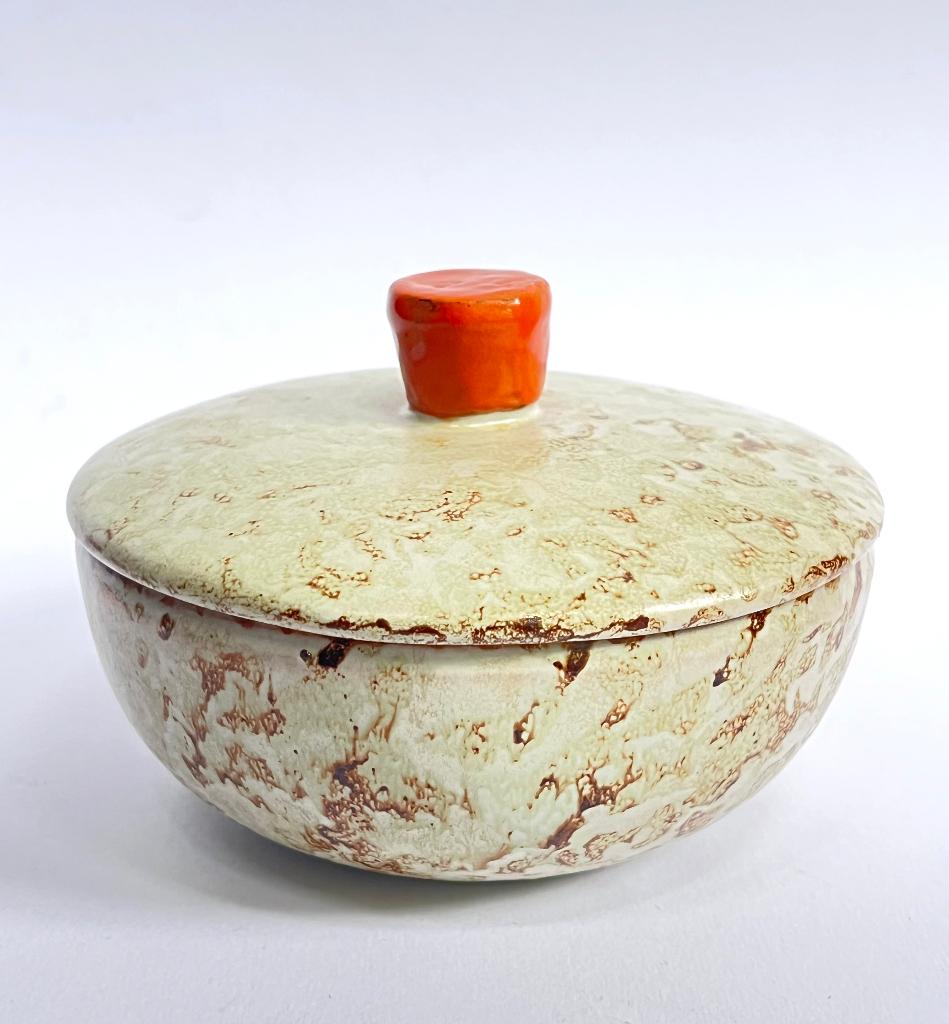Anna-Lisa Thomson for Upsala-Ekeby 1936 Lidded Ceramic Bowl, Antiek en Kunst, Ophalen of Verzenden