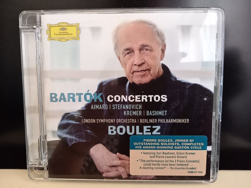 Bartok - Concertos - Pierre Boulez London Symp. O., Ophalen of Verzenden, Modernisme tot heden, Zo goed als nieuw, Overige typen