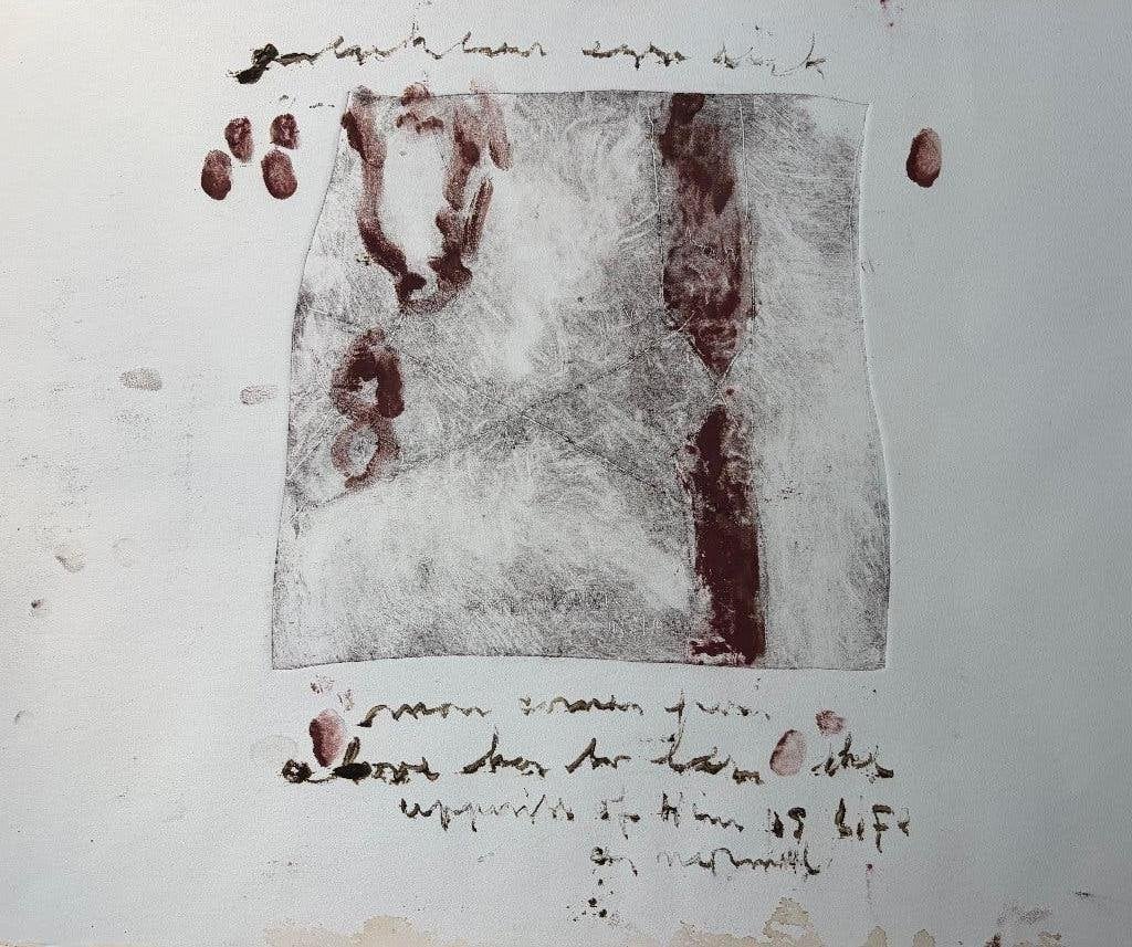 Anton Heyboer., Antiek en Kunst, Ophalen of Verzenden, Papier/karton