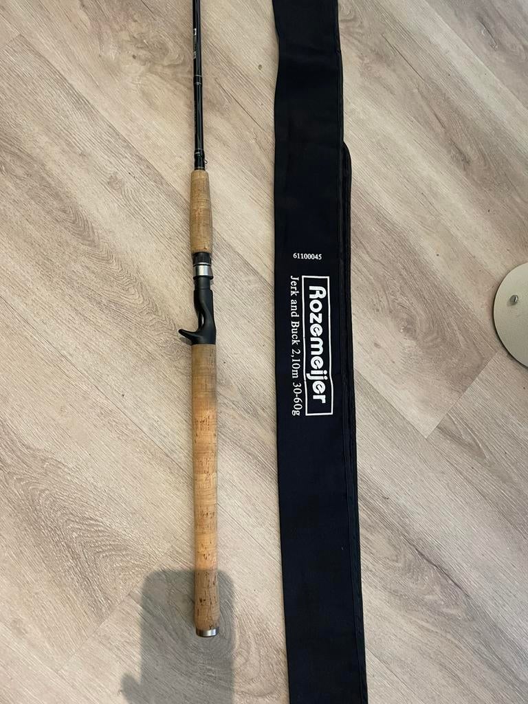 Rozemeijer jerk and buck 2.10 30-60gr, Watersport en Boten, Ophalen, Gebruikt, Werphengel
