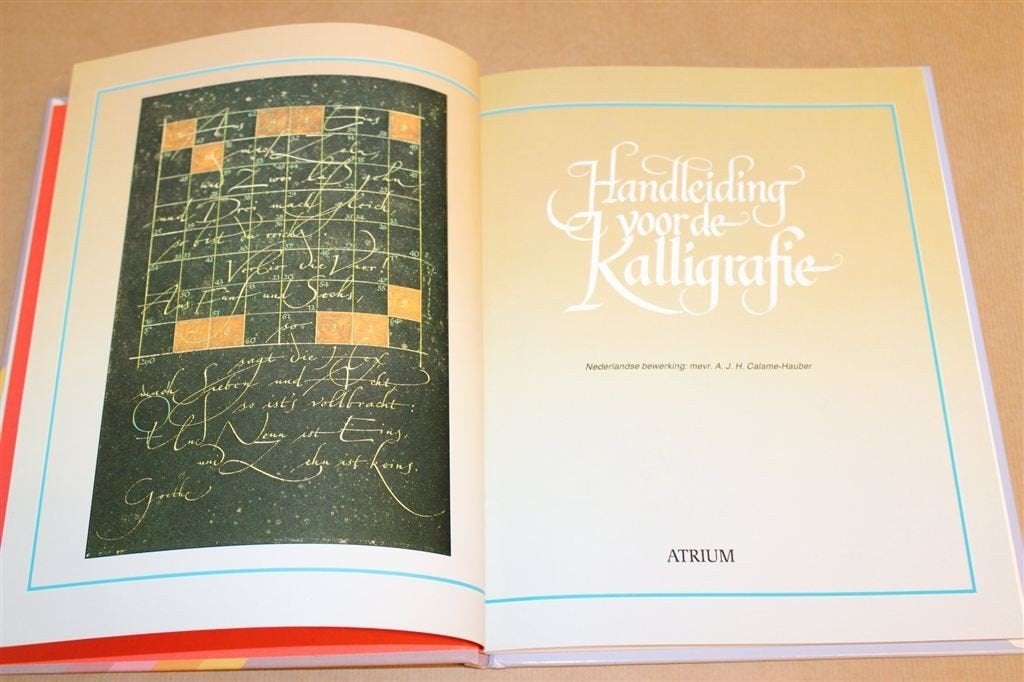 Handleiding voor de Kalligrafie — Materialen & Toepassingen, Ophalen of Verzenden, Gelezen, Overige onderwerpen