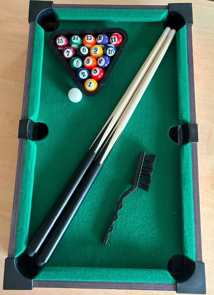 Mini Pooltafel, Ophalen, Gebruikt, Jongen of Meisje