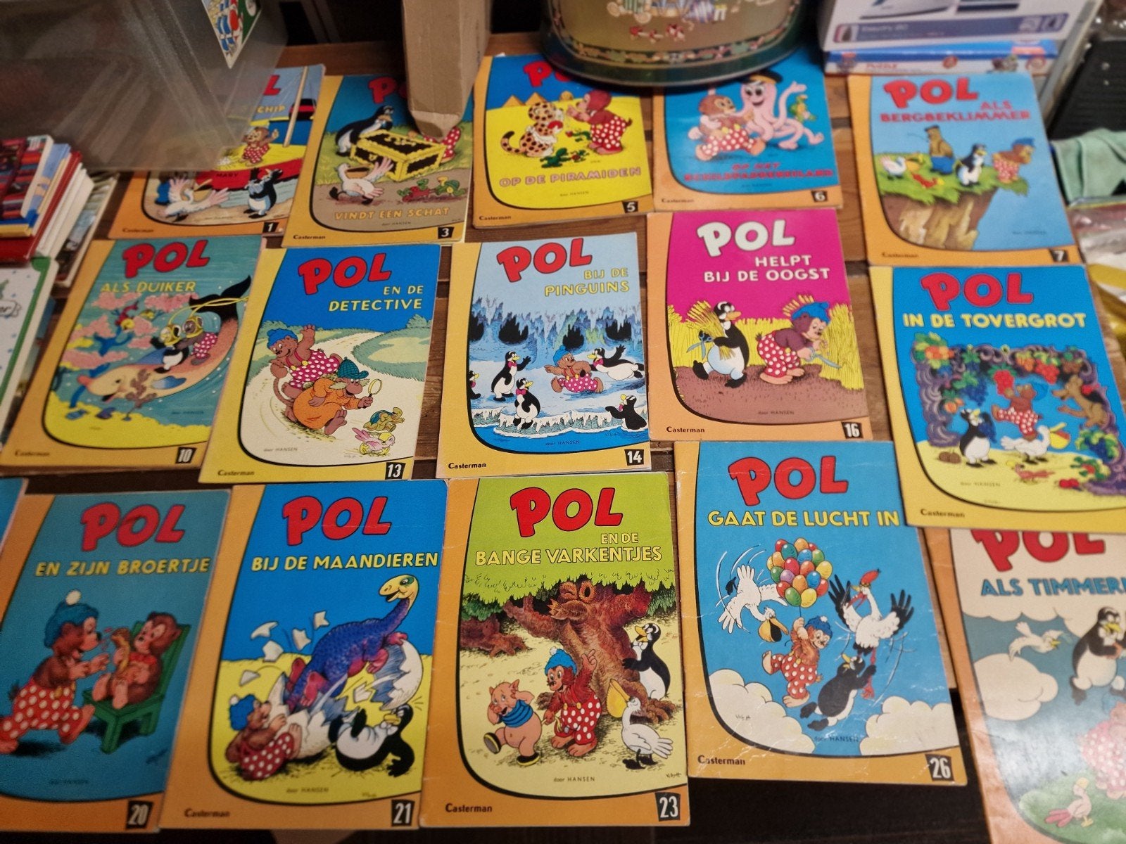 Pol stripboeken - Diverse delen van de populaire serie, Meerdere stripboeken, Ophalen, Gelezen