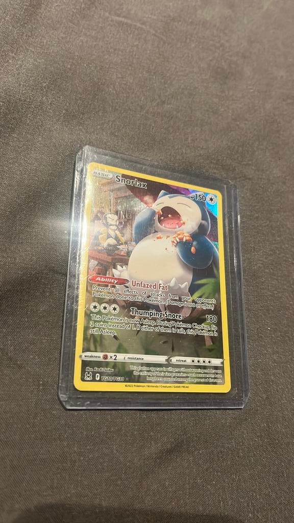 snorlax tg10/tg30, Ophalen of Verzenden, Zo goed als nieuw