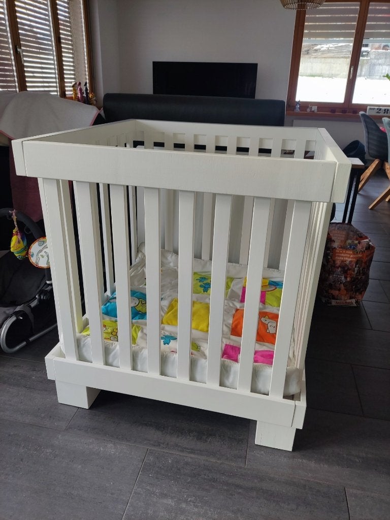 Kinderbox van het merk Bopita met box-kleed van Nijntje., Kinderen en Baby's, Boxen, Ophalen, Zo goed als nieuw, Vierkant, In hoogte verstelbaar