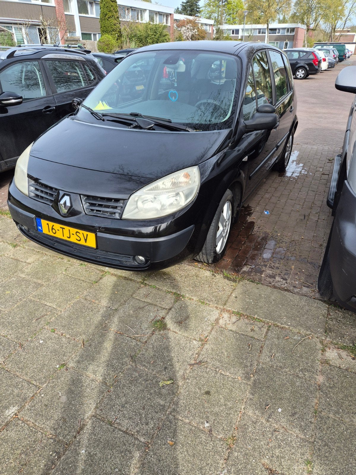 Renault Scénic 1.6 16V 83KW Autbas Euro3 2005 Zwart, Auto-onderdelen, Carrosserie en Plaatwerk, Ophalen of Verzenden