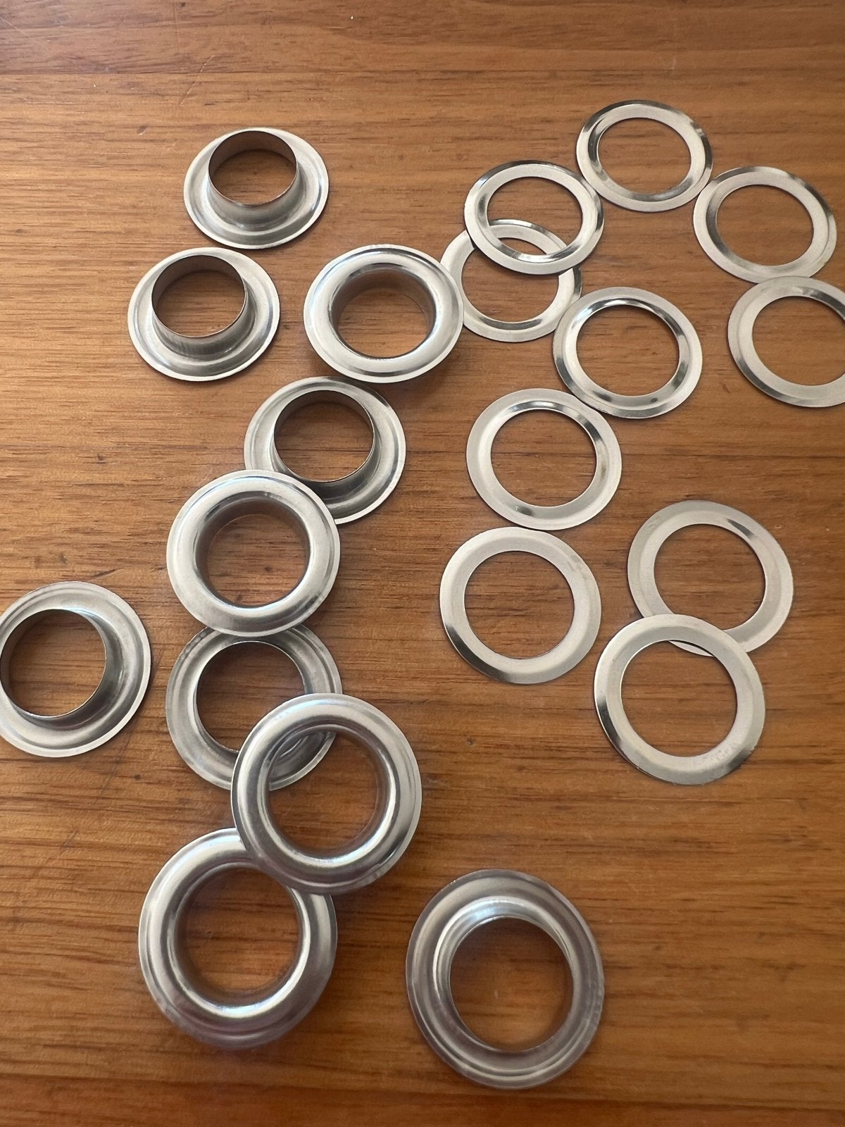 20 RVS Zeilringen gat is 12mm, Ophalen of Verzenden, Nieuw