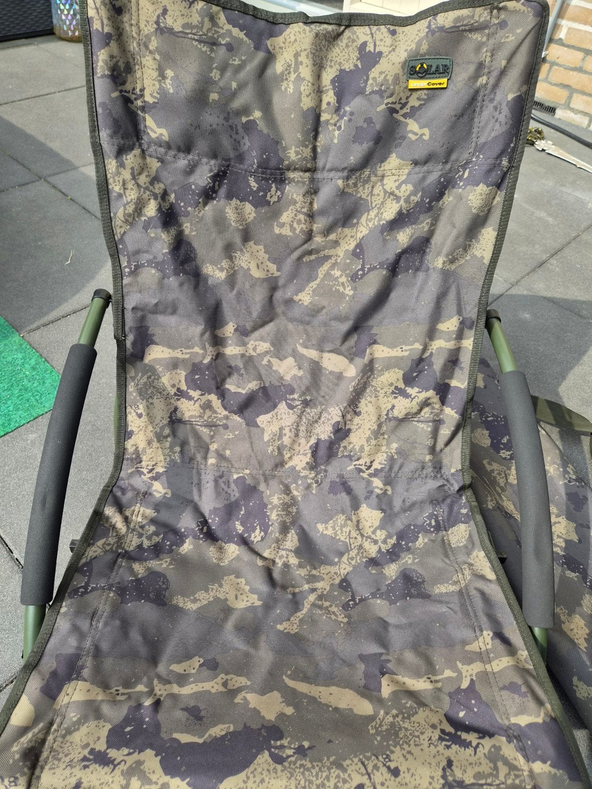 Solar Tackle Covert Camo Chair - Karperstoel 2 stuks, Ophalen, Zo goed als nieuw