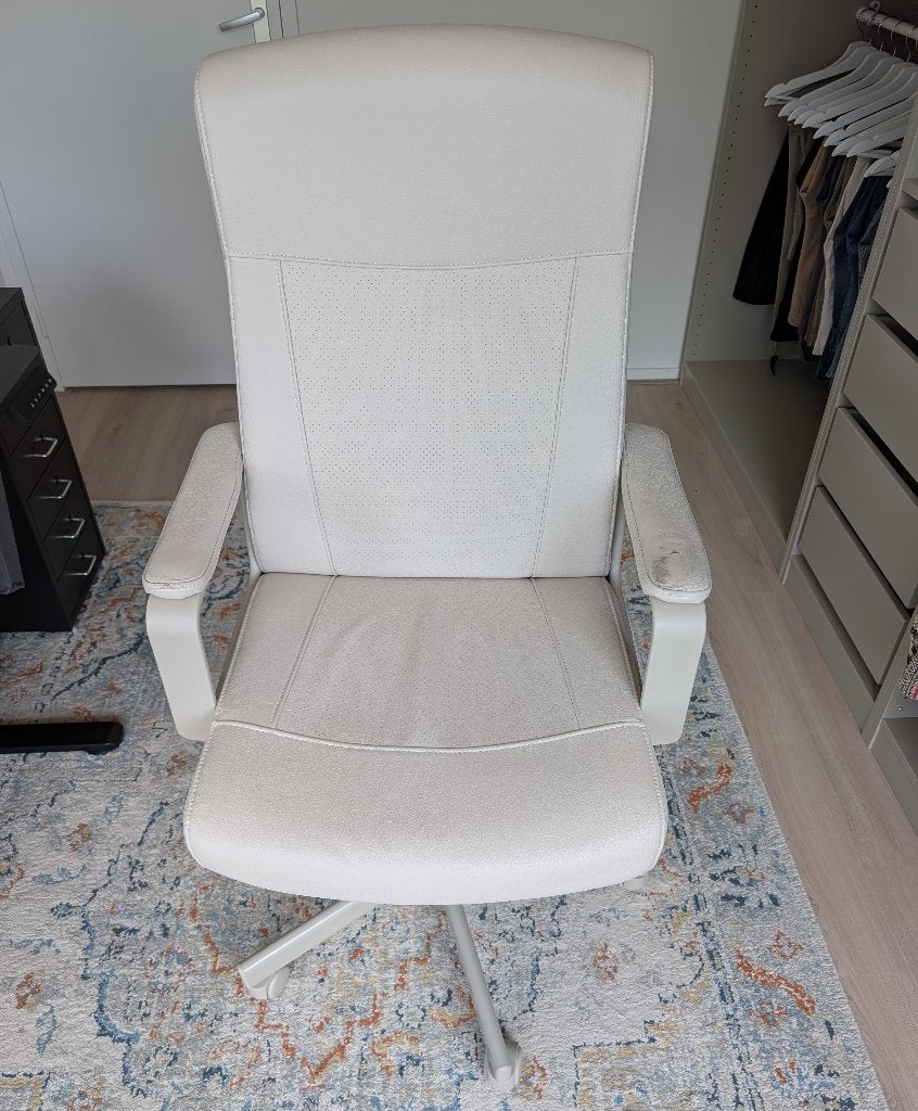 IKEA MILLBERGET bureaustoel, murum beige, zeer goede staat, Ophalen, Gebruikt, Beige, Bureaustoel