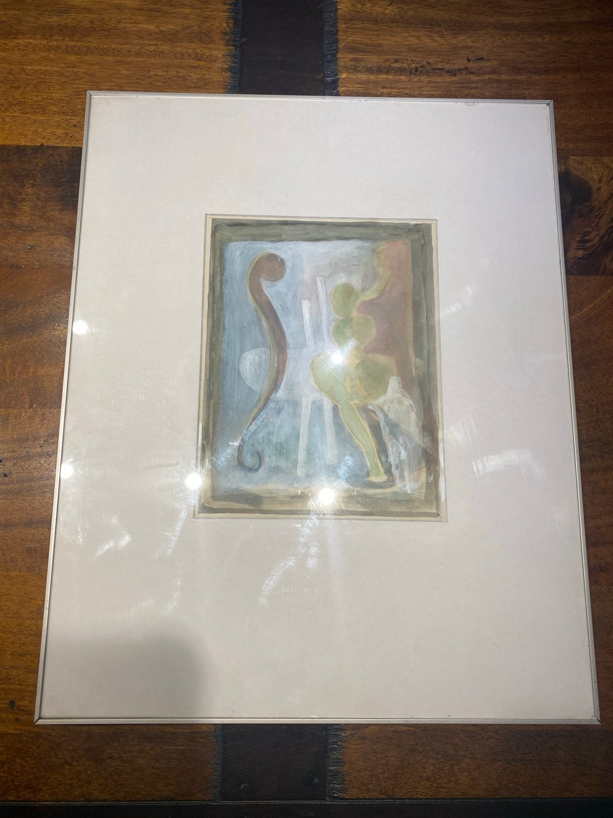 Hedy Gubbels schilderij 'Ballerina' - aquarel/acryl, Antiek en Kunst, Kunst | Schilderijen | Klassiek, Ophalen, Acrylverf, Gedateerd