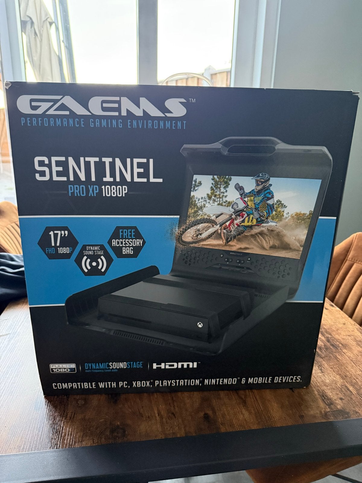 GAEMS Sentinel Pro XP 1080p Draagbare Gaming Monitor, Spelcomputers en Games, Zo goed als nieuw, PC, Overige typen, Overige merken