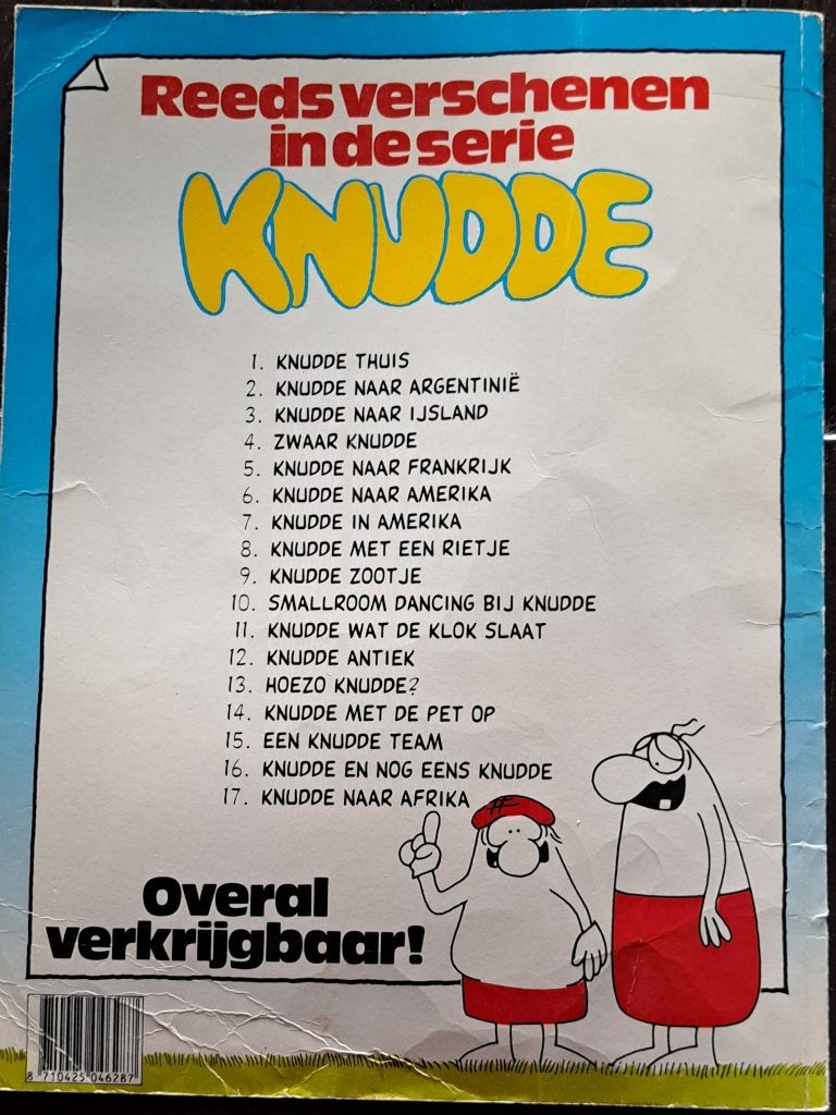 FC Knudde naar Afrika (deel 17), Eén stripboek, Ophalen of Verzenden, Zo goed als nieuw