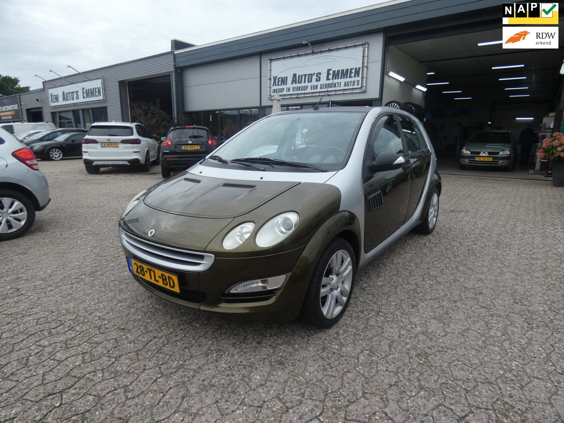 Smart Forfour 1.1 pulse|5 Deurs|Airco|LM-Velgen.., Auto's, Voorwielaandrijving, Origineel Nederlands, Handgeschakeld, Euro 4