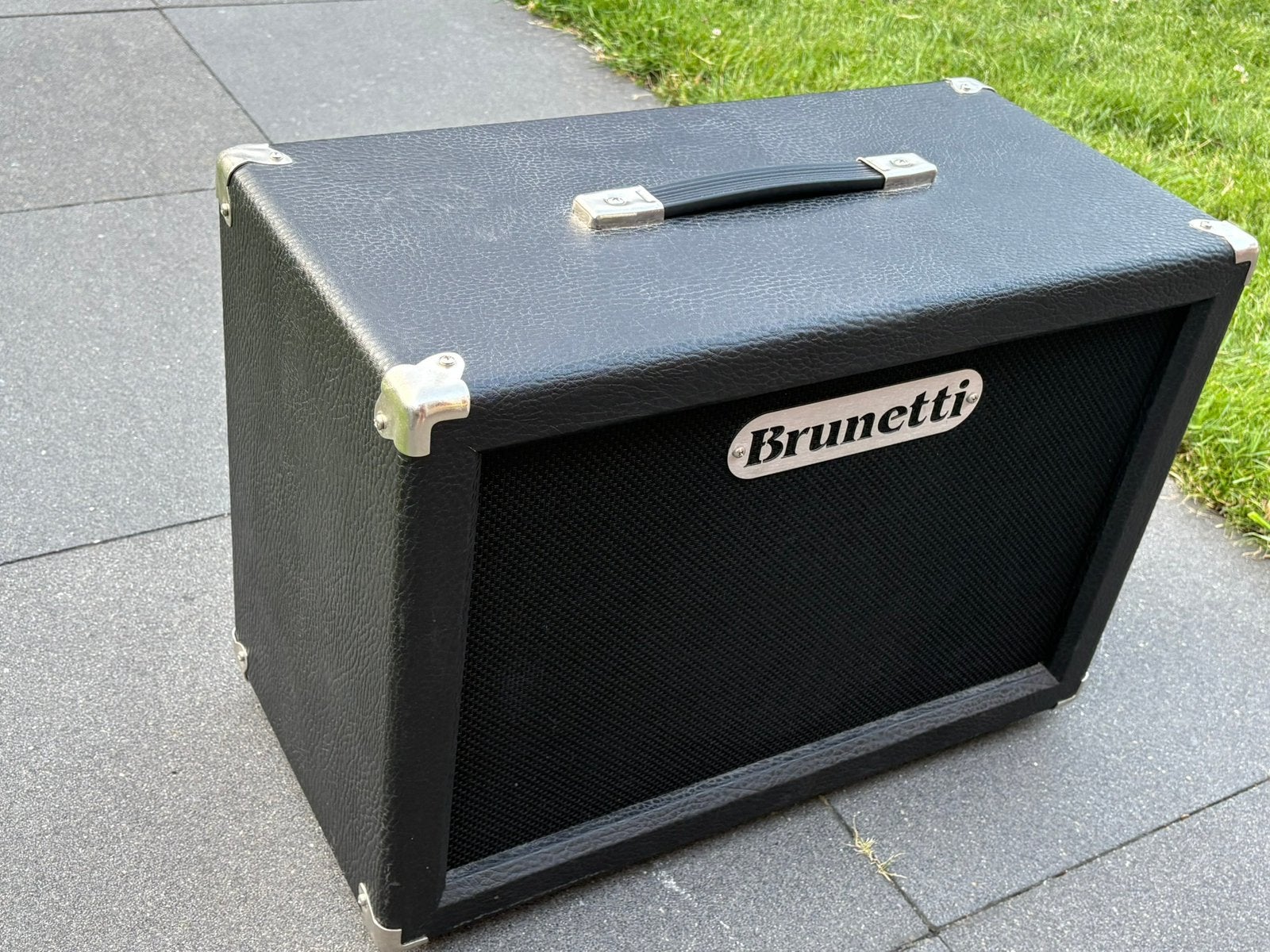 Brunetti 1x12 speaker cab (G12 V30), Ophalen, Gebruikt, Gitaar, 50 tot 100 watt