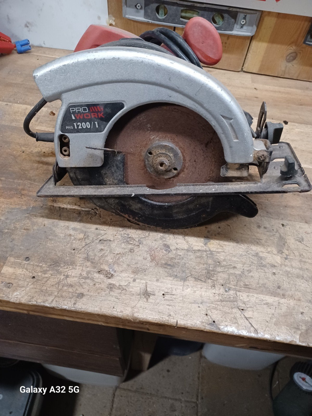 PRO III WORK Cirkelzaag PHS 1200/1 - Gebruikt, Ophalen, Gebruikt, Cirkelzaag, 600 tot 1200 watt
