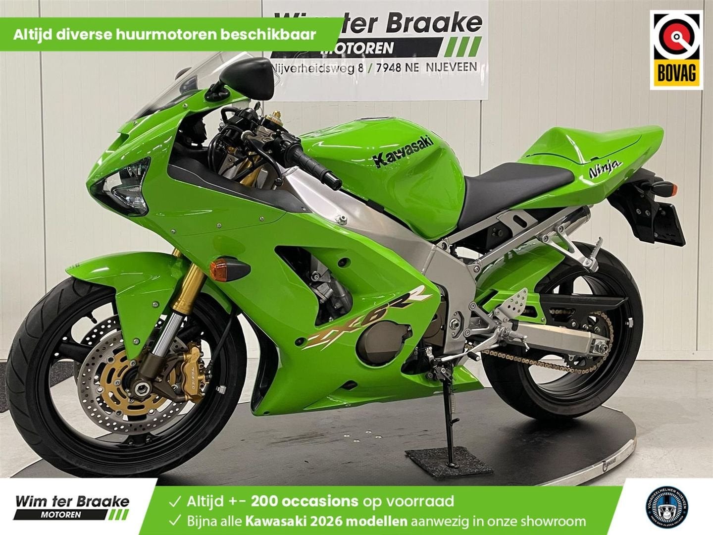 KAWASAKI ZX 6RR, Motoren, Motoren | Kawasaki, Bedrijf, Super Sport, meer dan 35 kW, 4 cilinders, Motorrijbewijs A