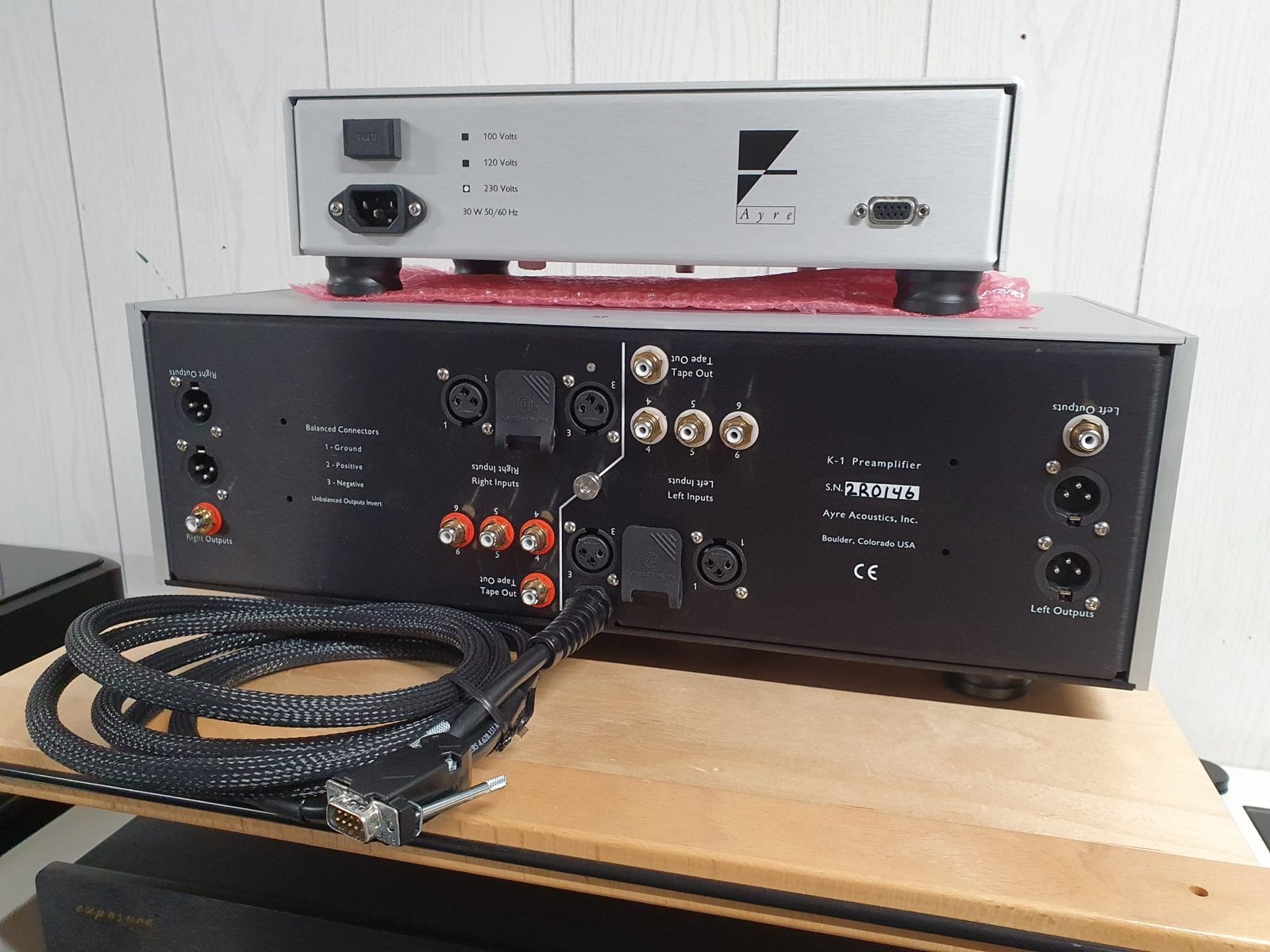 Ayre K-1 Evolution Voorversterker met Externe Voeding, Overige merken, Gebruikt, ., Ophalen of Verzenden